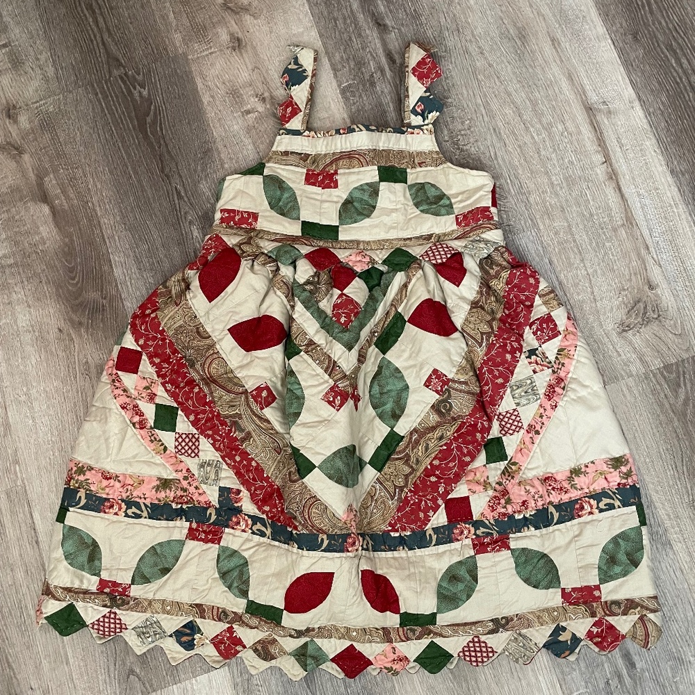 handmade quilt dress